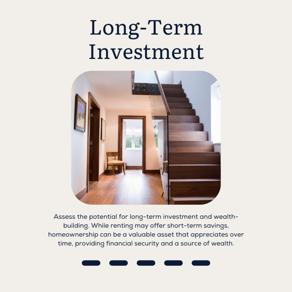 Renting Vs Buying Home: Long-Term Investment
